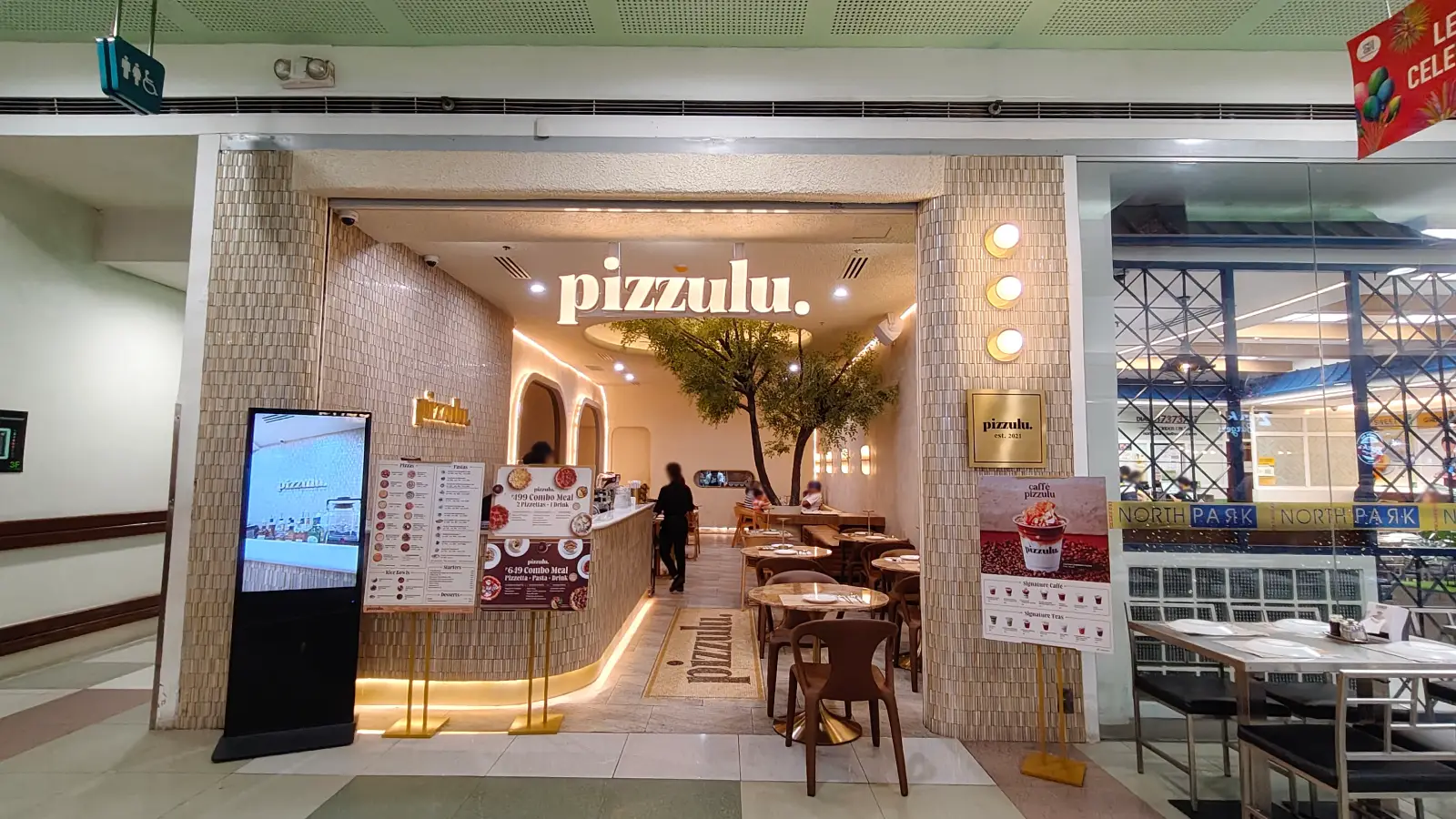 PIZZULU in SM City North EDSA